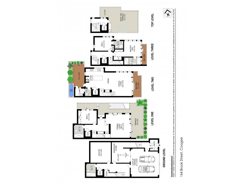 164 Brook Street, Coogee NSW 2034 Floorplan
