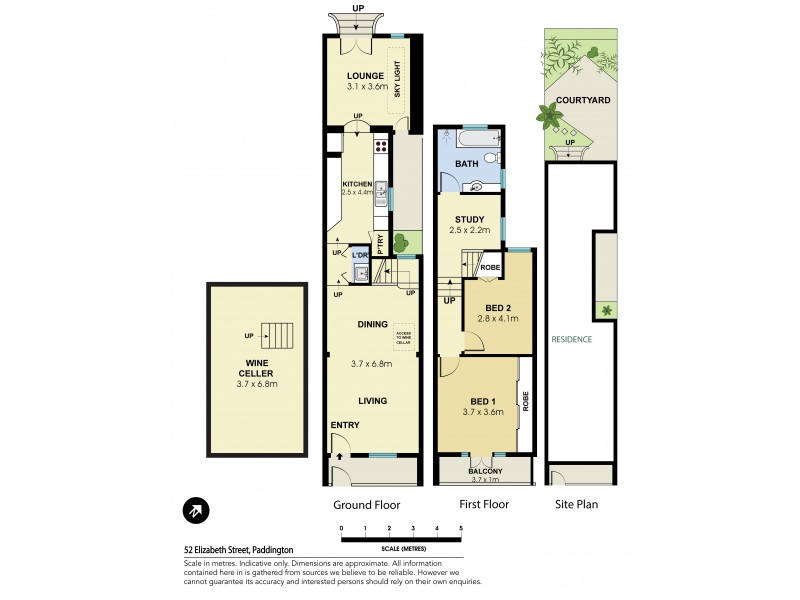 52 Elizabeth Street, Paddington NSW 2021 Floorplan