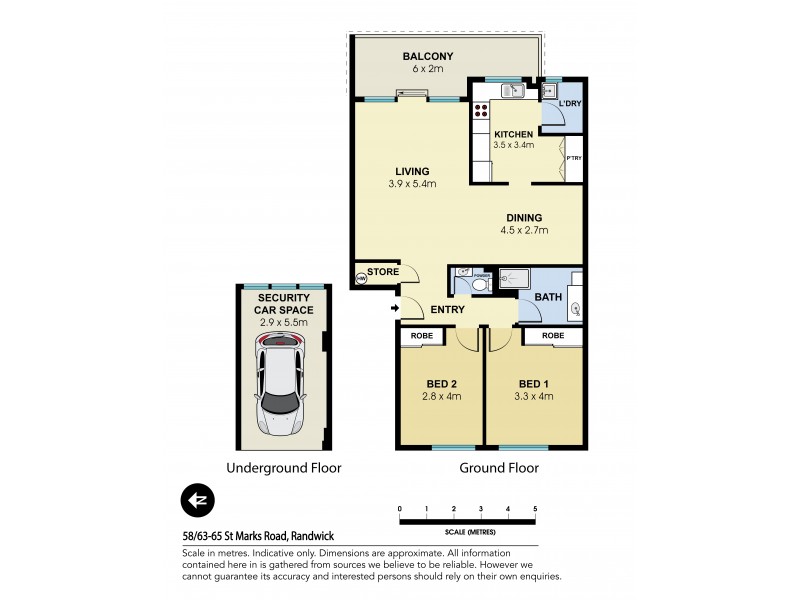 58/63-65 St Marks Road, Randwick NSW 2031 Floorplan