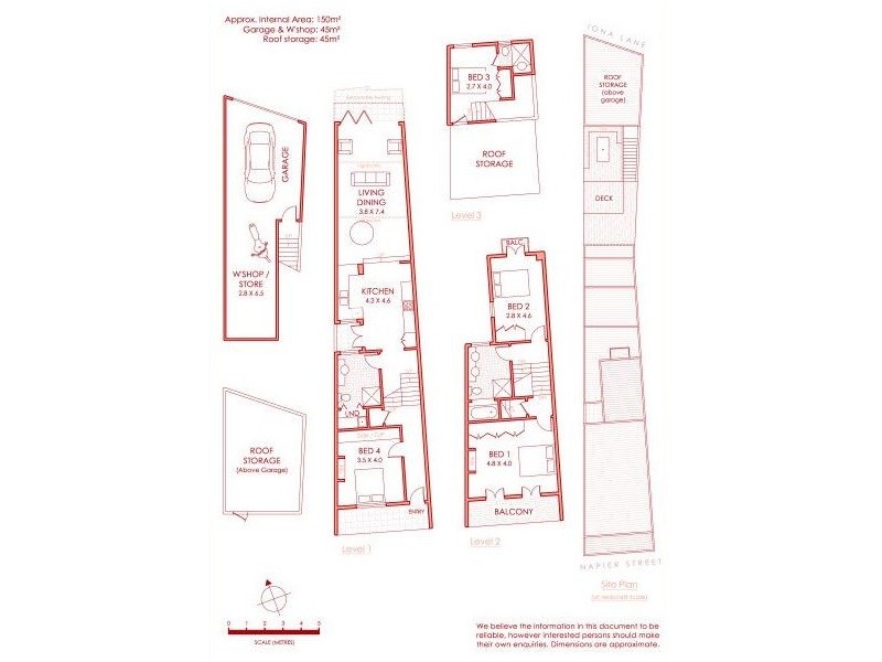 26 Napier Street, Paddington NSW 2021 Floorplan