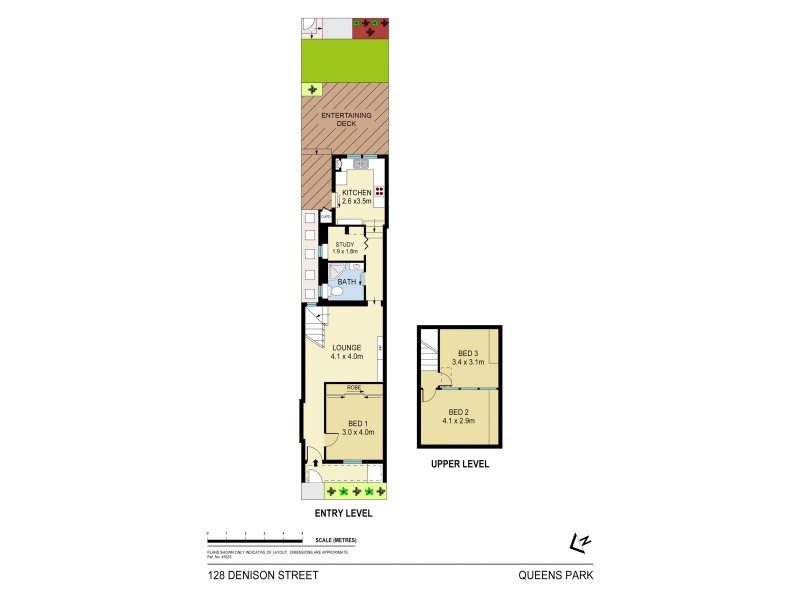 128 Denison Street, Bondi Junction NSW 2022 Floorplan