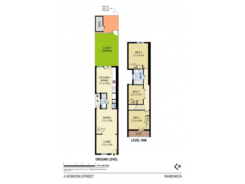 4 Gordon Street, Randwick NSW 2031 Floorplan
