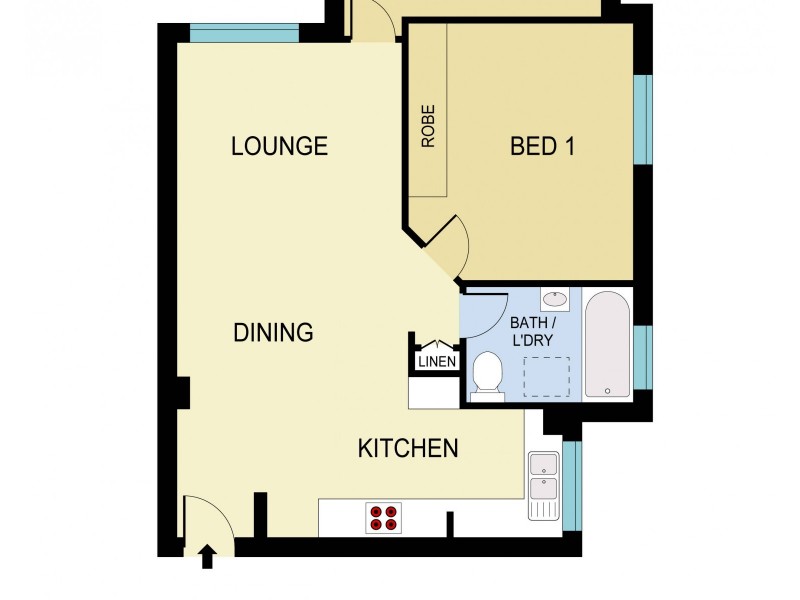 8/38 Manning Road, Double Bay NSW 2028 Floorplan