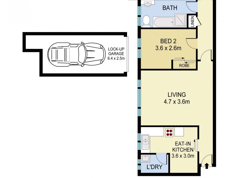 11/12 Porter Street, Bondi Junction NSW 2022 Floorplan