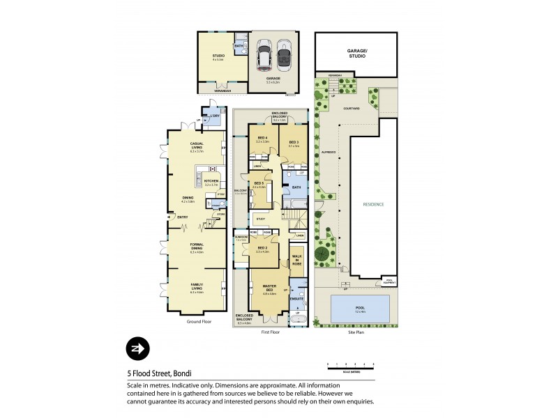 5 Flood Street, Bondi NSW 2026 Floorplan