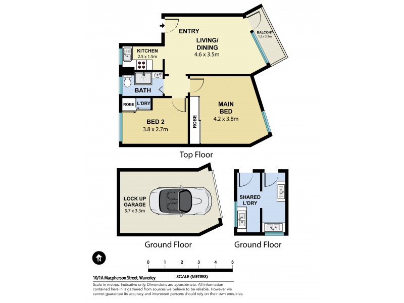 10/1a Macpherson Street, Waverley NSW 2024 Floorplan