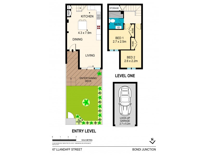67 Llandaff Street, Bondi Junction NSW 2022 Floorplan
