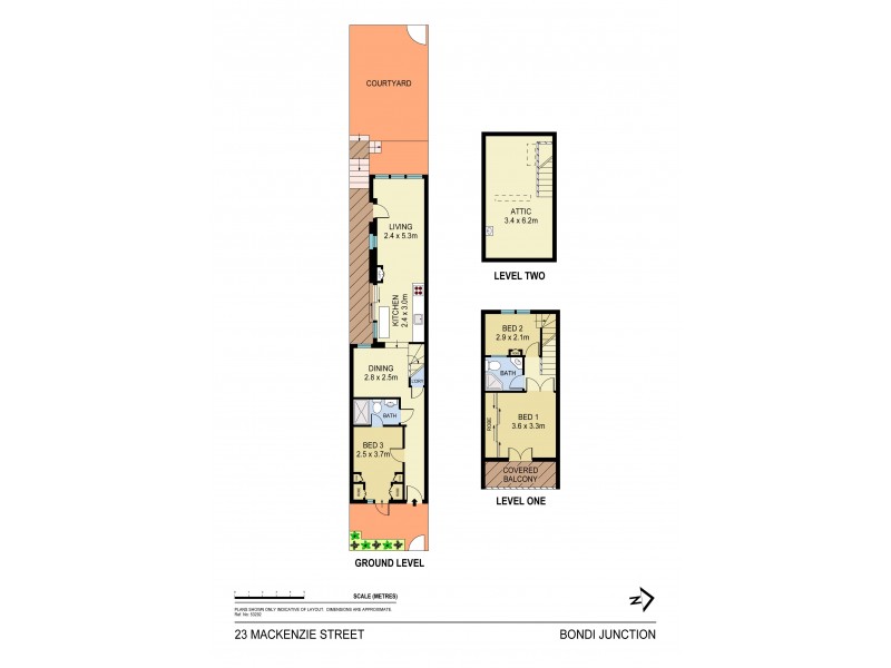 23 Mackenzie Street, Bondi Junction NSW 2022 Floorplan