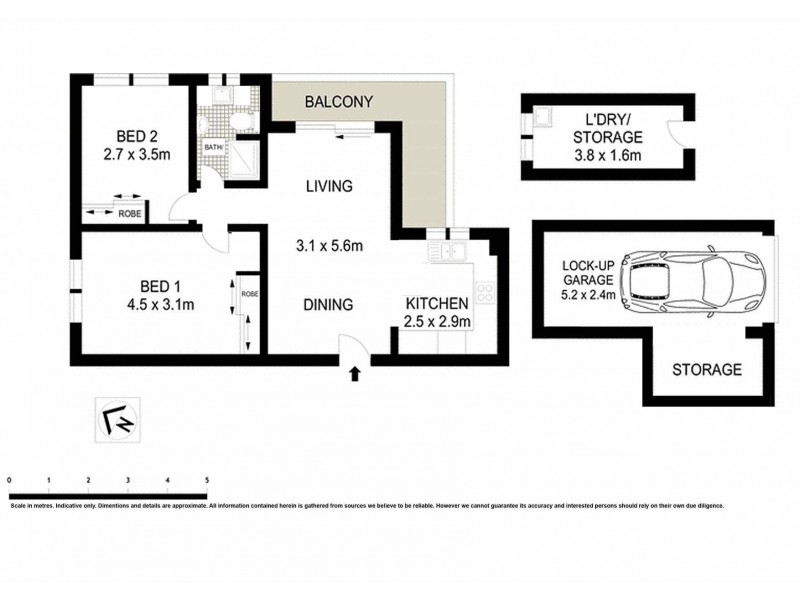 5/68 Sloane Street, Haberfield NSW 2045 Floorplan