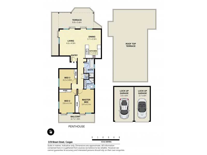 5/59 Bream Street, Coogee NSW 2034 Floorplan