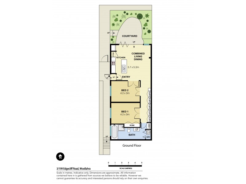 3/199 Edgecliff Road, Woollahra NSW 2025 Floorplan