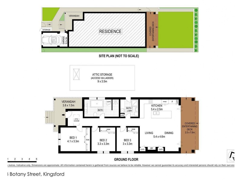 293 Botany Street, Kingsford NSW 2032 Floorplan