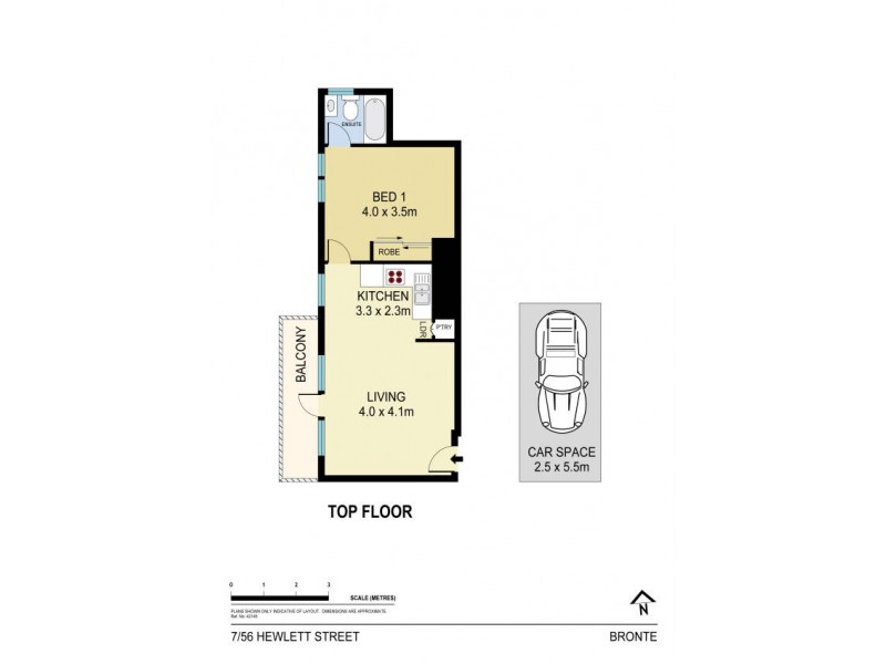 7/54-56 Hewlett Street, Bronte NSW 2024 Floorplan