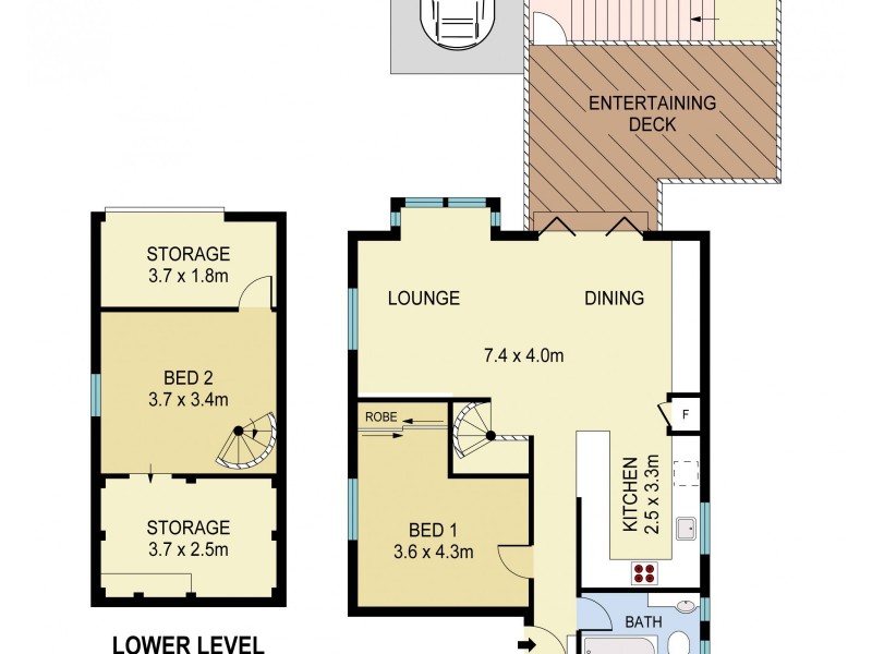 2/45 Ritchard Avenue, Coogee NSW 2034 Floorplan