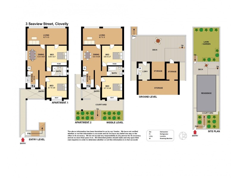 3 Seaview Street, Clovelly NSW 2031 Floorplan