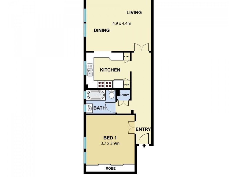 4/50 Bellevue Road, Bellevue Hill NSW 2023 Floorplan