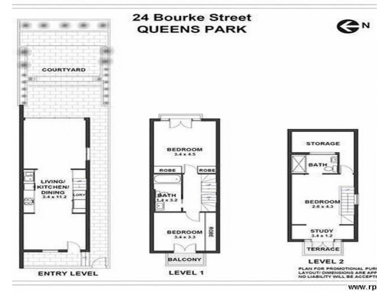 24 Bourke Street, Queens Park NSW 2022 Floorplan