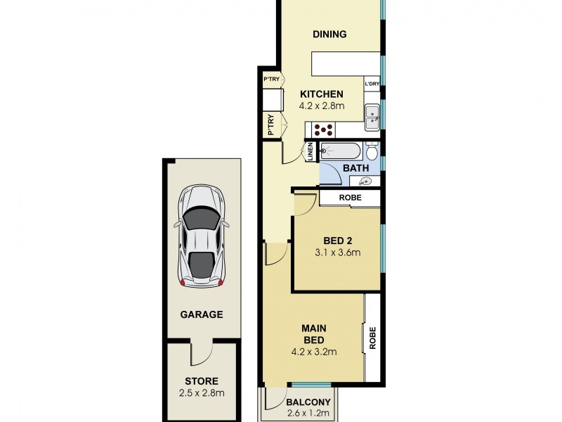 9/19 Bishops Avenue, Randwick NSW 2031 Floorplan
