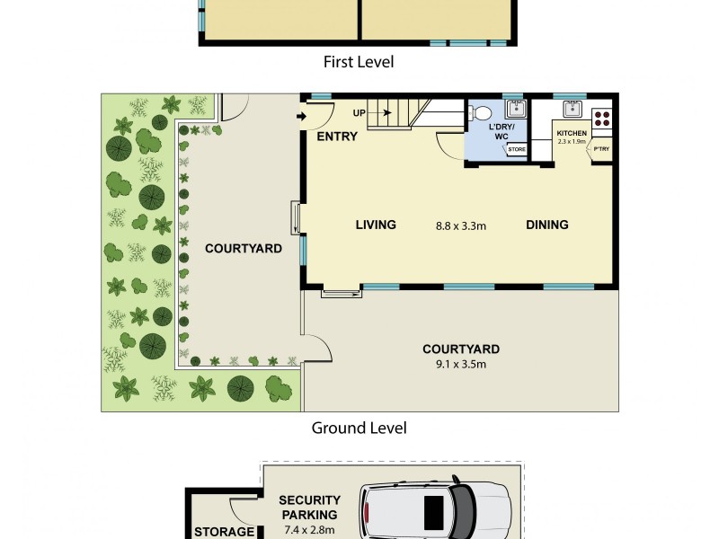 1/36 Clifton Road, Clovelly NSW 2031 Floorplan