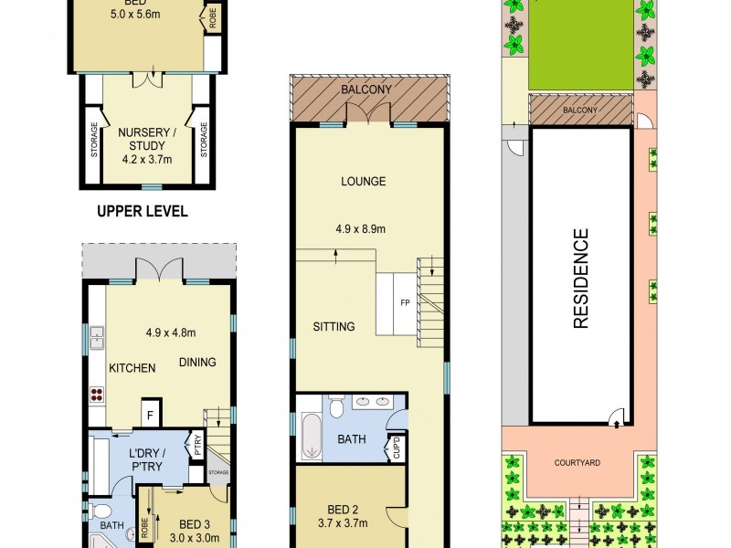 13 Kent Street, Waverley NSW 2024 Floorplan