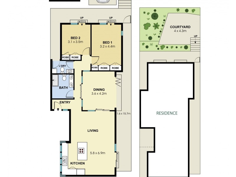 4/16 Arnold Street, Queens Park NSW 2022 Floorplan