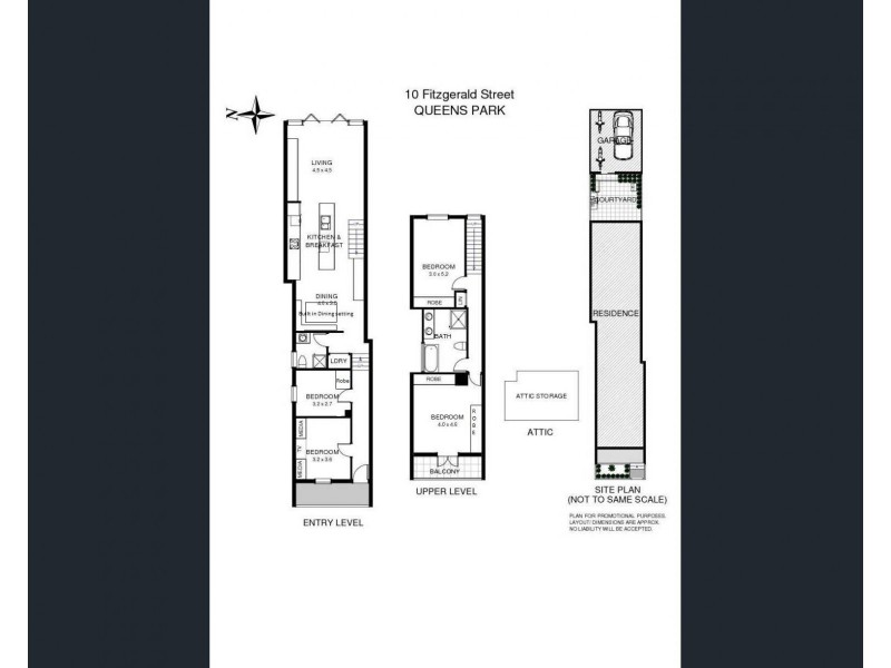 TEN Fitzgerald Street, Queens Park NSW 2022 Floorplan