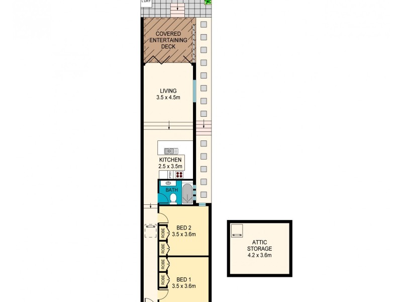 227 Denison Street, Queens Park NSW 2022 Floorplan