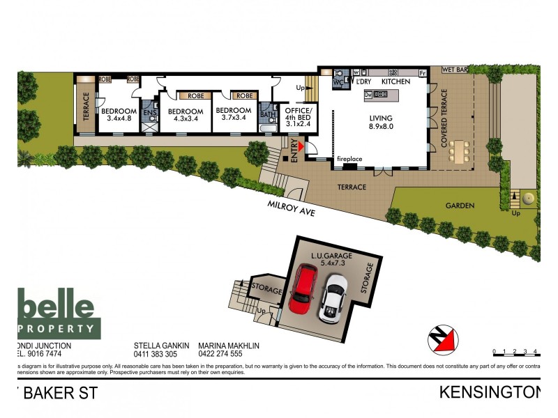 7 Baker Street, Kensington NSW 2033 Floorplan