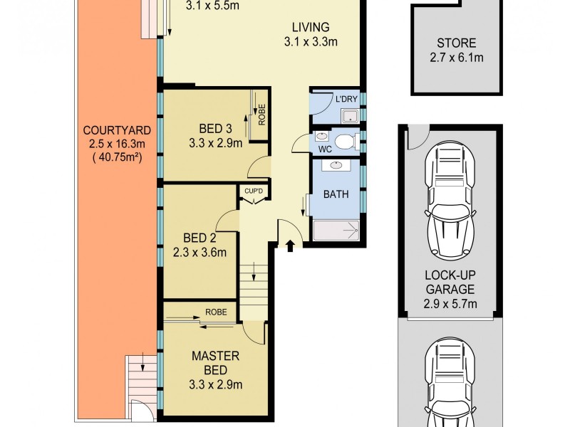 1/215 Birrell Street, Bronte NSW 2024 Floorplan