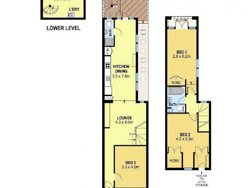 118 Denison Street, Bondi Junction NSW 2022 Floorplan