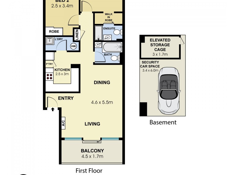19/14-40 Davies Street, Surry Hills NSW 2010 Floorplan