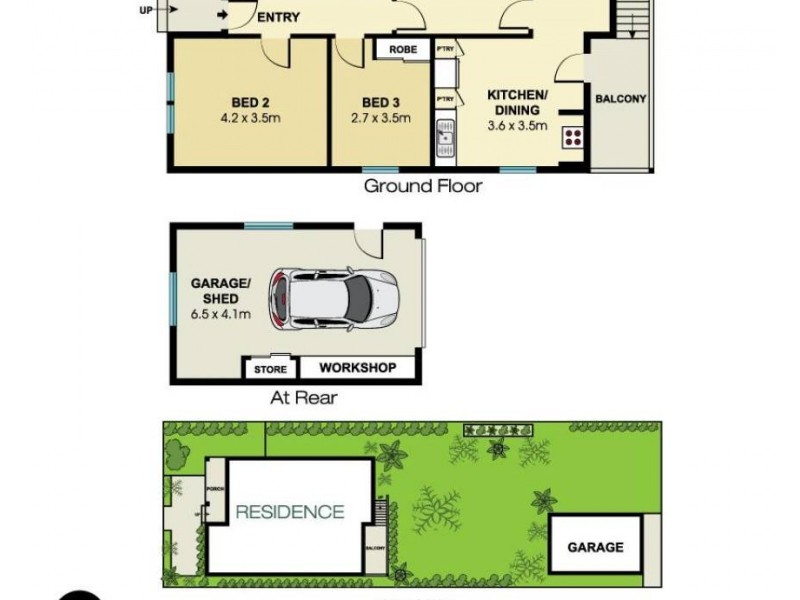 3 Read Street, Bronte NSW 2024 Floorplan