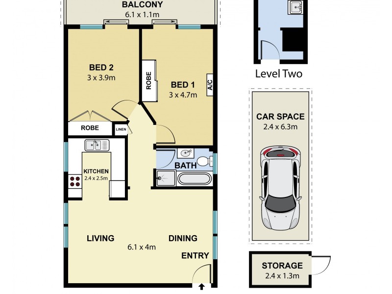 6/52 Queens Park Road, Queens Park NSW 2022 Floorplan