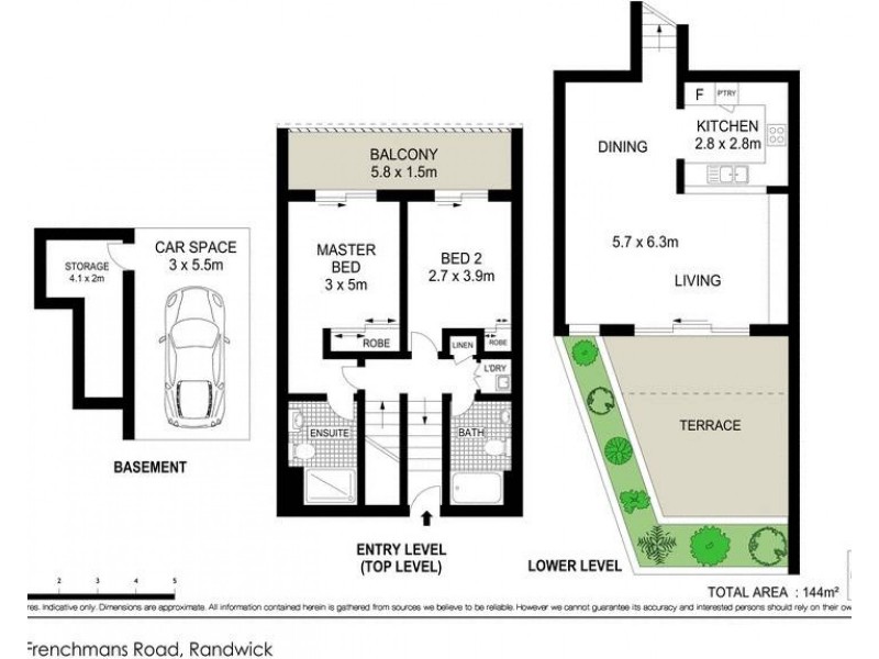 6/99 Frenchmans Road, Randwick NSW 2031 Floorplan