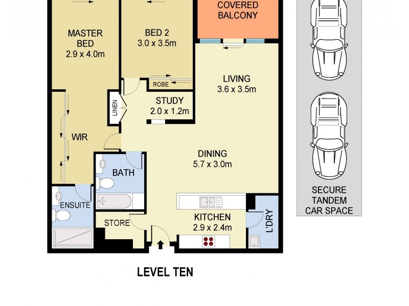 1003/260 Bunnerong Road, Hillsdale NSW 2036 Floorplan