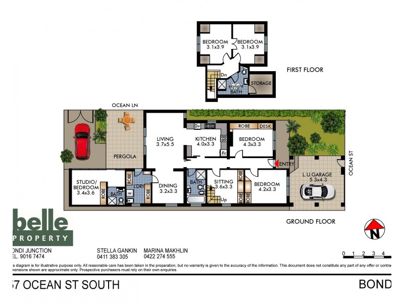 57 Ocean Street, Bondi NSW 2026 Floorplan