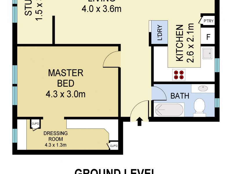 5/4 Military Road, North Bondi NSW 2026 Floorplan