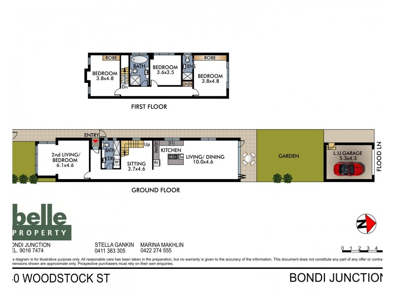 40 Woodstock Street, Bondi Junction NSW 2022 Floorplan