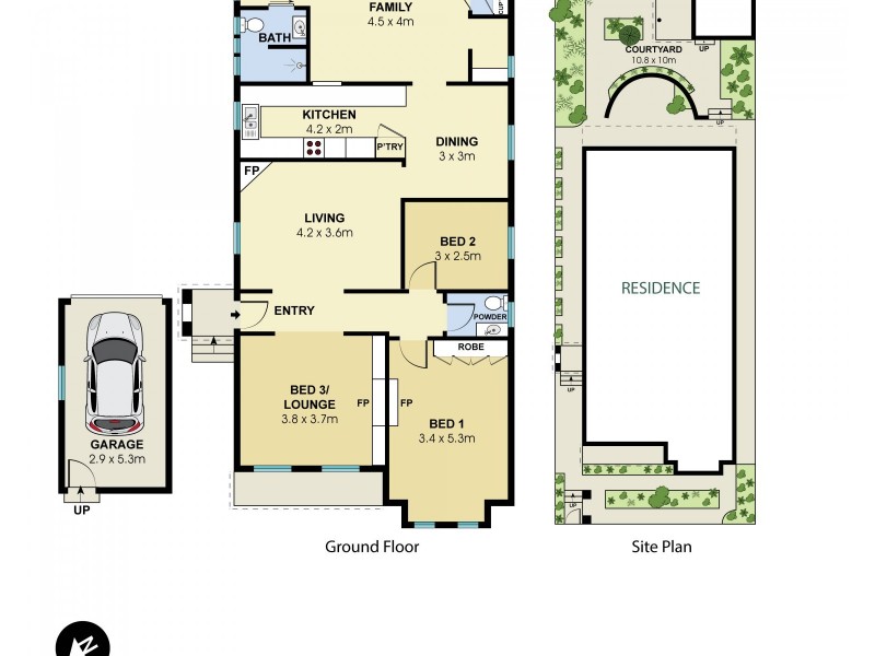 132 Newland Street, Queens Park NSW 2022 Floorplan