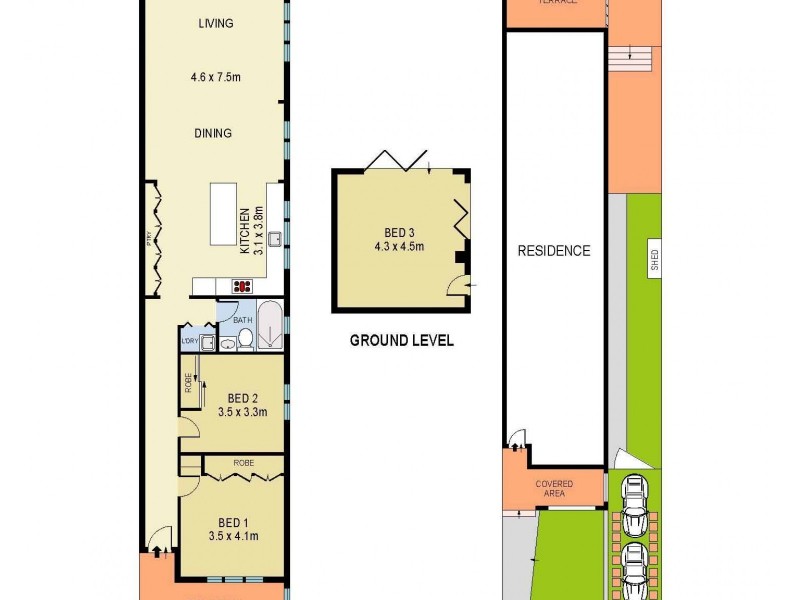 4 Marroo Street, Bronte NSW 2024 Floorplan