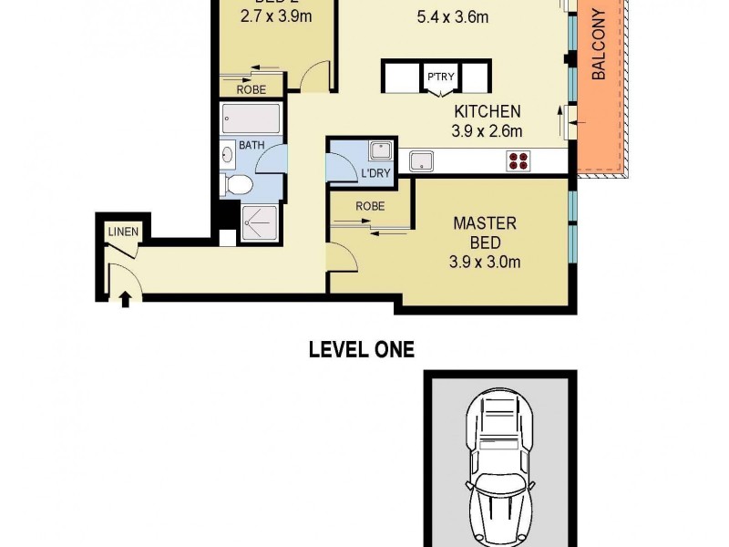 3/138 Carrington Road, Randwick NSW 2031 Floorplan