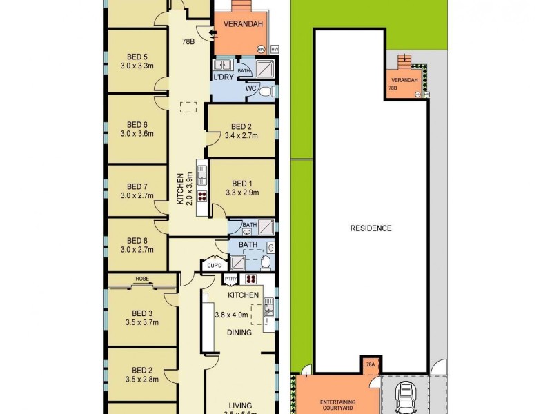 78 Ocean Street, Bondi NSW 2026 Floorplan