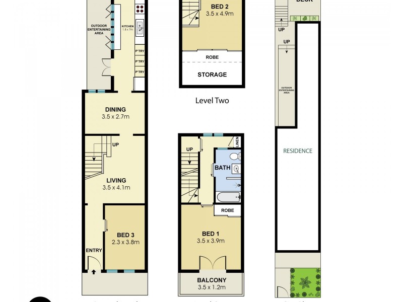 27 Hargrave Street, Paddington NSW 2021 Floorplan
