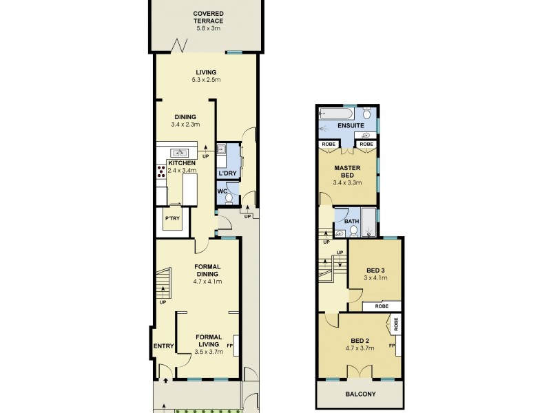 37 Mill Hill Road, Bondi Junction NSW 2022 Floorplan