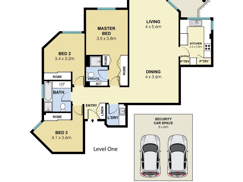 5/8 Benelong Crescent, Bellevue Hill NSW 2023 Floorplan