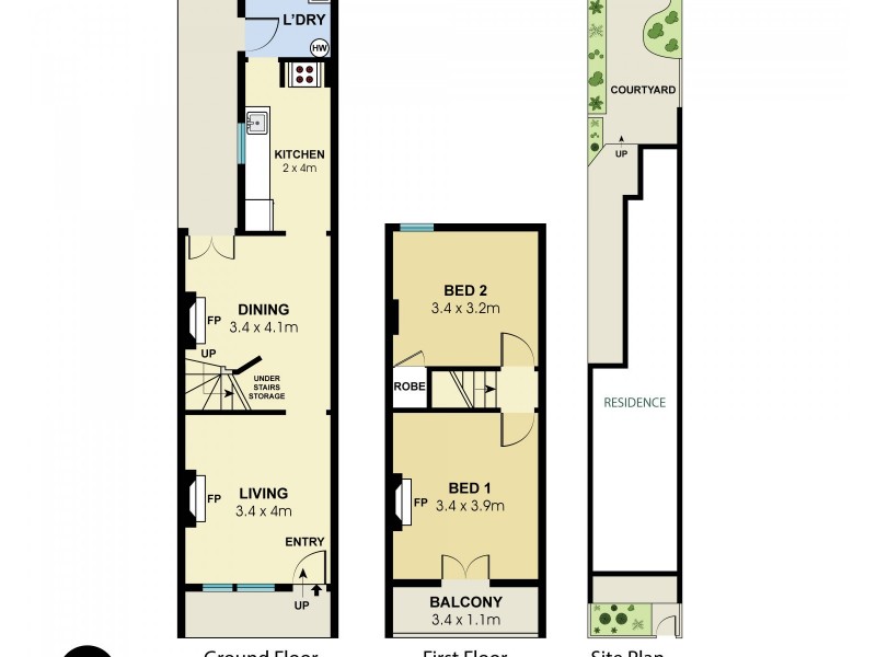 210 Underwood Street, Paddington NSW 2021 Floorplan