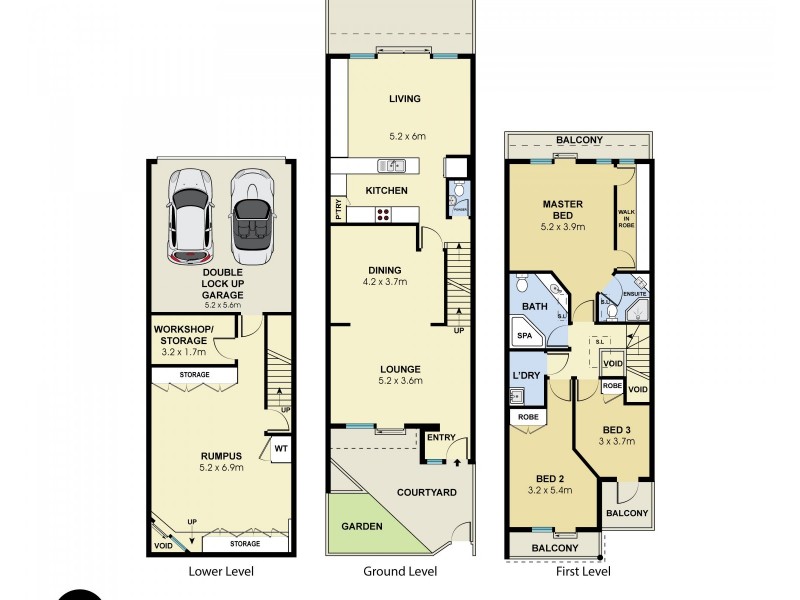 1a Hough Street, Bondi Junction NSW 2022 Floorplan