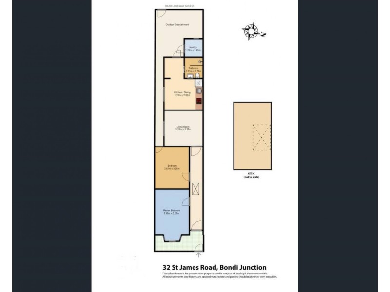 32 St James Road, Bondi Junction NSW 2022 Floorplan