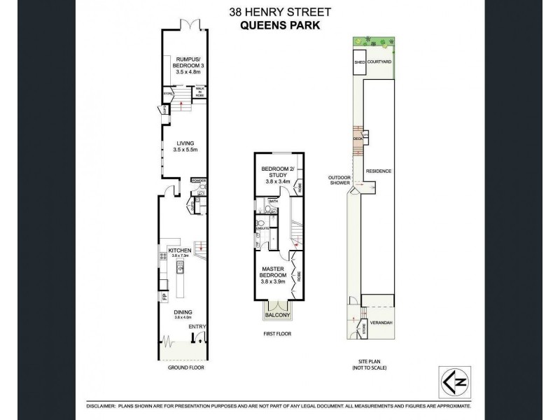 38 Henry Street, Queens Park NSW 2022 Floorplan