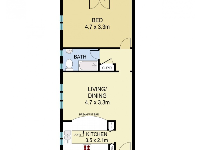 8/2A Brighton Boulevard, North Bondi NSW 2026 Floorplan